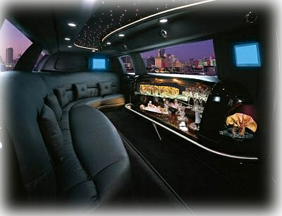 Lincoln Limousine Interior
